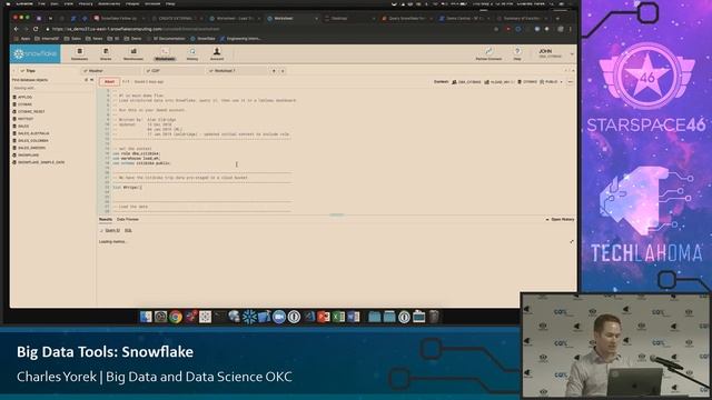 Big Data Tools: Snowflake - Charles Yorek: Big Data and Data Science OKC смотреть онлайн
