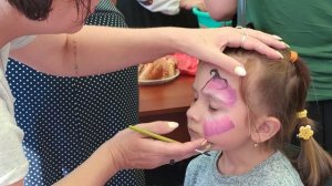 Как делать аквагрим?Аквагрим,,Бабочка,,//От А до Я