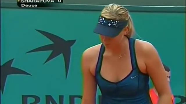 Maria Sharapova 2007 French Open смотреть онлайн