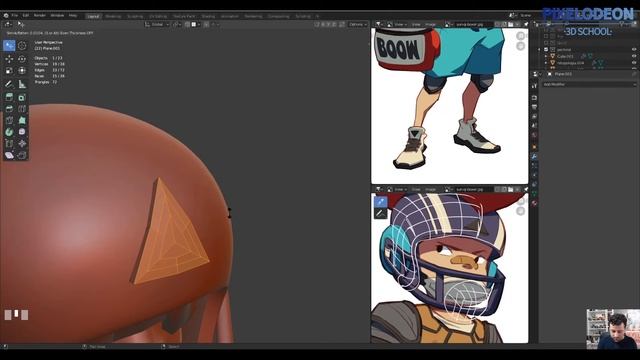Modelado 5 Skin Blender 2.90 / Creando un Videojuego con Blender y Unreal / #39/ #Yomequedoencasa смотреть онлайн