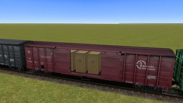 Грузовые вагоны xVg первого поколения обновлённые 2 смотреть онлайн