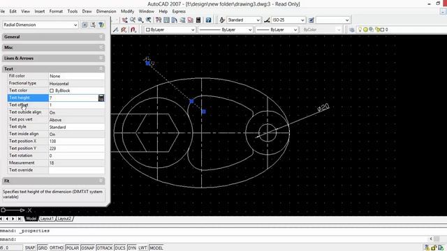 Autocad 2007 text height смотреть онлайн