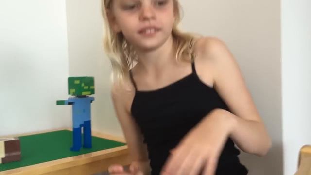 Minecraft Ocelot, Steve and Zombie in Lego смотреть онлайн