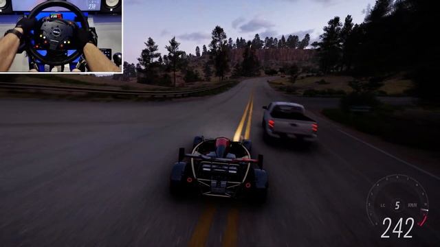 CRAZY speed with Ariel Atom V8 | Forza Horizon 5 | Thrustmaster TS-PC Racer Gameplay смотреть онлайн