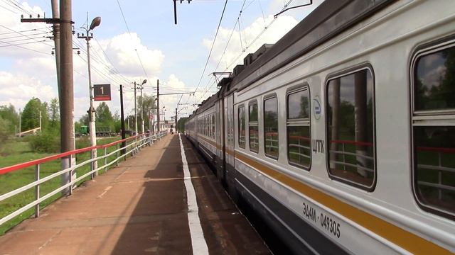 ЭД4М-0493, платформа Зосимова Пустынь смотреть онлайн