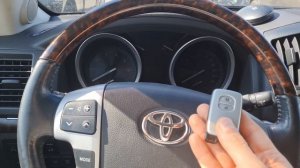 Чип Ключ Тойота Ленд Крузер 200 сделать дубликат автоключа зажигания. Toyota Land Cruiser Add Key