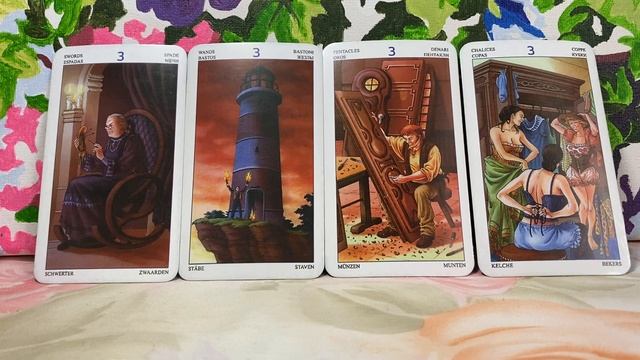 Значение младших арканов☘️3 мечей,3 жезлов,3 пентаклей,3 кубков Таро 78 дверей смотреть онлайн