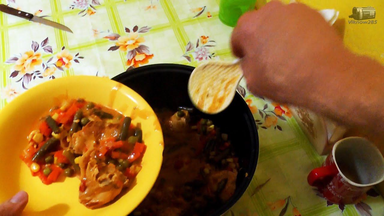 Рецепт, как вкусно приготовить курицу в мультиварке / recipe of delicious chicken смотреть онлайн