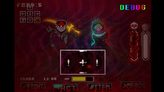 Dusttale: Obsessed Monster [1-2 PHASE] [DEBUG MODE] [NO COMMENTS] [2K]