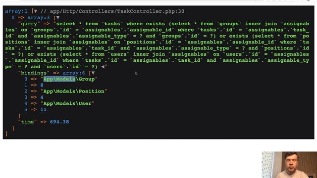 NEW in Laravel 10.15: Dump SQL Queries With Parameters смотреть онлайн