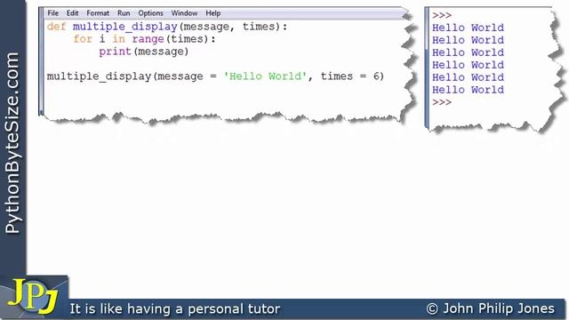 Python Keyword Arguments for functions смотреть онлайн