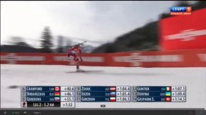 Биатлон  Кубок мира 2014 2015   Эстафета  Женщины  Трансляция от 13 12 14 из Австрии