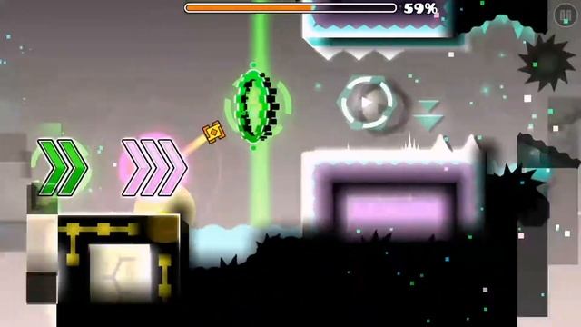 Geometry Dash "Mirror Force" (all coins) смотреть онлайн