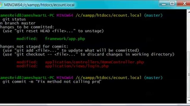 how to commit and push changes to your git repository смотреть онлайн
