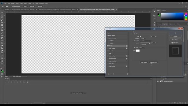 animated neon green screen frame in photoshop смотреть онлайн