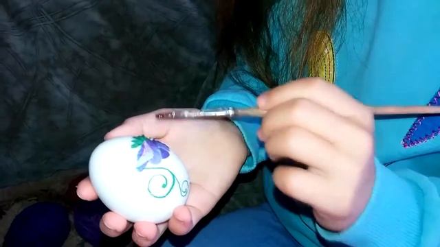 Украшаем яйца Красиво и легко на Пасху Делаем декупаж яиц