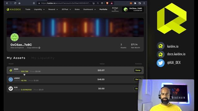How to Start Trading (Swapping) and Staking on KAIDEX - Tutorial #2 смотреть онлайн