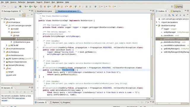 Versant JPA Screen Cast Part 3 смотреть онлайн