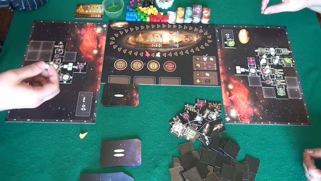 Космические дальнобойщики 1/2 часть - играем в настольную игру, Galaxy Trucker board game смотреть онлайн