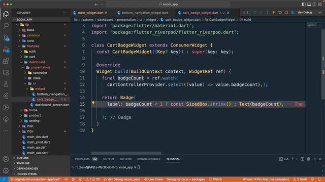 Flutter | Riverpod | Badge Widget смотреть онлайн
