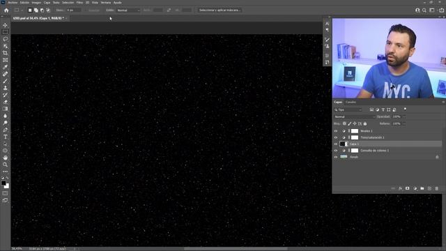 Crear ⭐ Estrellas y La Luna ? en Photoshop смотреть онлайн