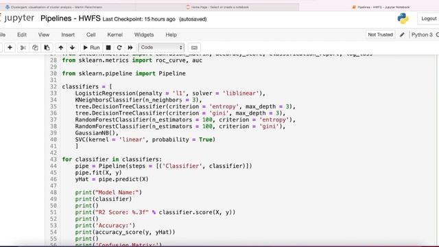 HWS - Classification using Pipeline смотреть онлайн