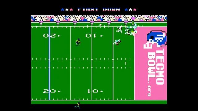 Tecmo Super Bowl 2017 NES Walkthrough #1 - What A Game! смотреть онлайн