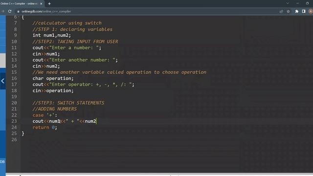 Create Calculator using Switch Statements in C++ Step by Step| No Talking смотреть онлайн