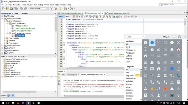 JavaFX Schedule Example - Scene Builder and Netbeans смотреть онлайн