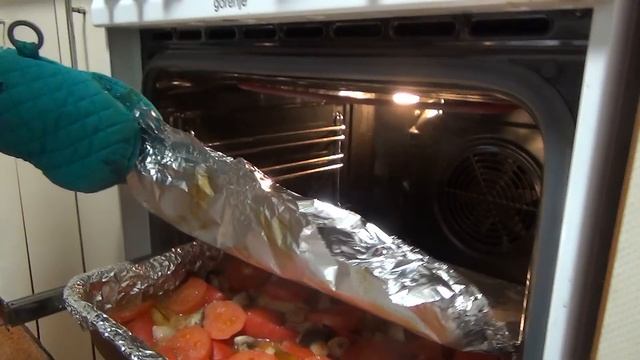 Быстрое жаркое, три в одном. Домашний рецепт вкусного и простого блюда. смотреть онлайн