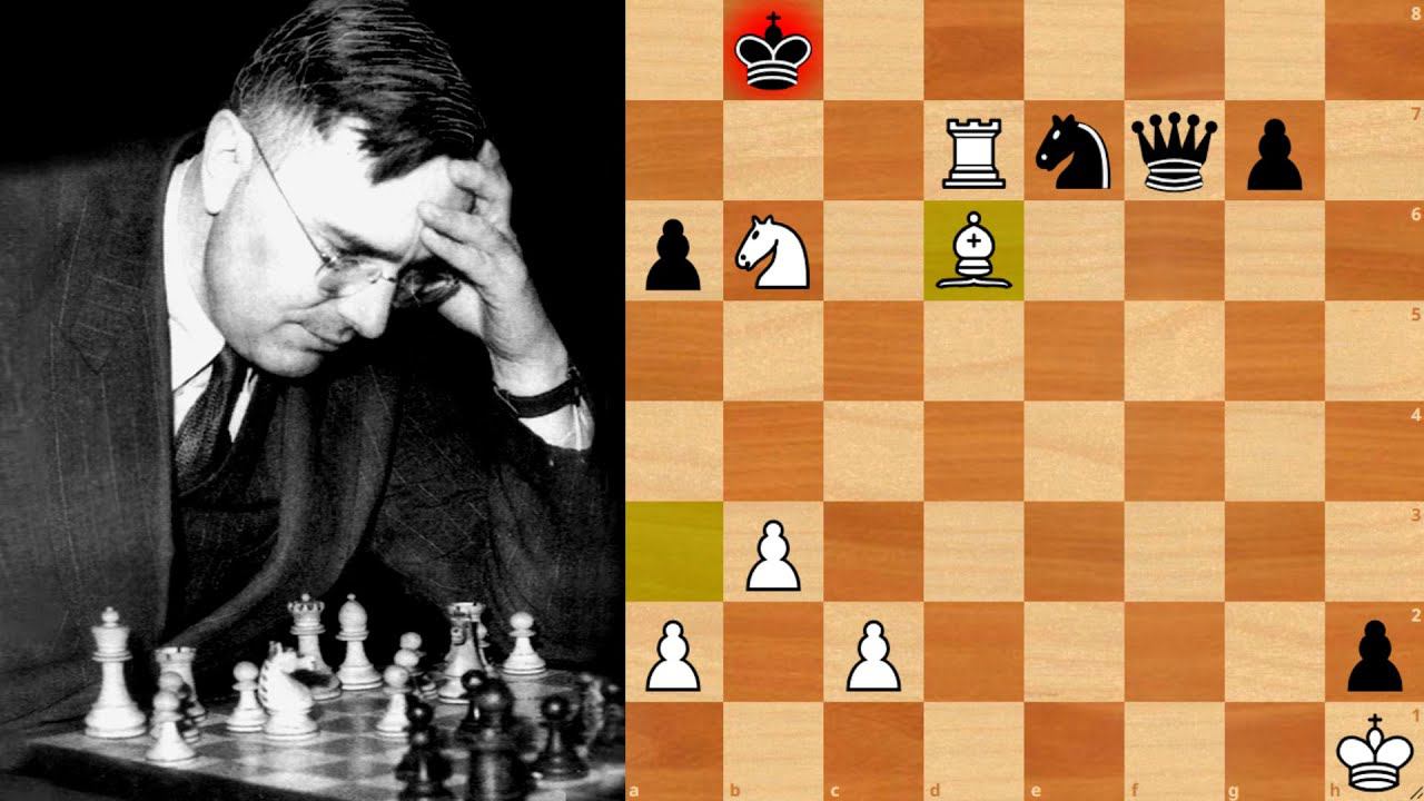 19 летний Макс Эйве ставит ФАНТАСТИЧЕСКИЙ мат Рихарду Рети. Шахматы смотреть онлайн