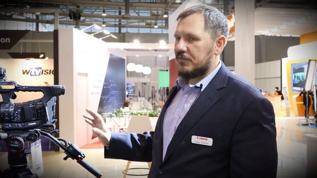 Стенд CANON на NATEXPO2018 смотреть онлайн