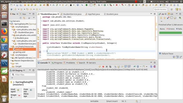 Spring Data JPA | Part4 | User Define method смотреть онлайн