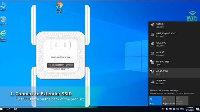 2 4G 5Ghz Wireless WiFi Repeater Wi Fi Booster 300M 1200 Mbps WiFi Amplifier 802 11AC 5G Wi Fi Long