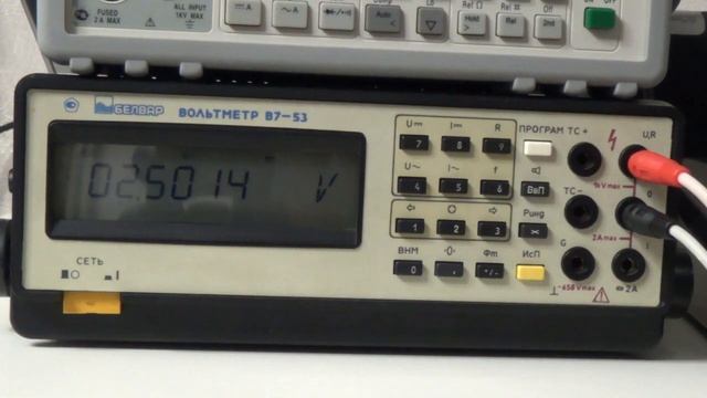 Вольтметр универсальный В7-53 живее всех живых, обзор работы.