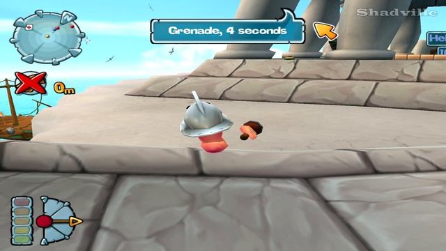 Worms Forts: Under Siege Прохождение #2: Греция смотреть онлайн