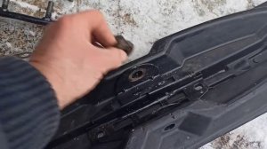 Ирбис Тунгус 500. Устанавливаем лыжи от Тайги на Тунгус.