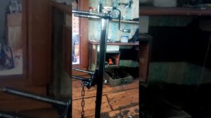 Стяжка пружин из жигулевского домкрата