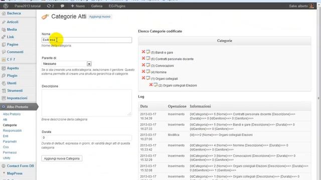 WordPress: albo on line in 8 minuti смотреть онлайн