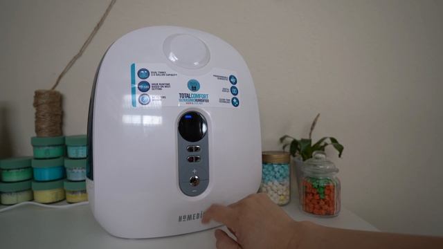 HoMEDiCS Total Comfort Ultrasonic Warm and Cold Mist Humidifier | Review and Operation смотреть онлайн