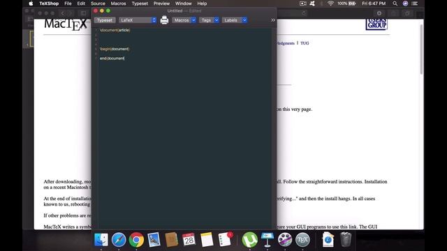 How to Install LaTeX & TexStudio in Mac OS? смотреть онлайн