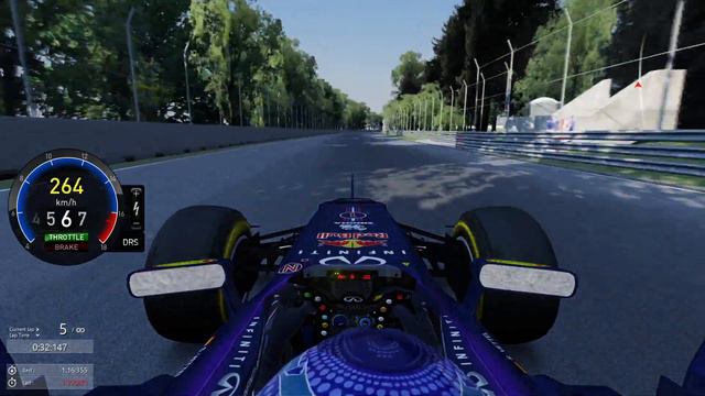 Assetto Corsa F1 2013 MSF Red Bull RB9 in Montreal смотреть онлайн