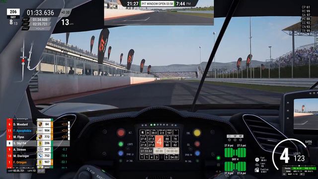 Assetto Corsa Competizione: 4K@60 / US CP SERVER MULTI@ Misano W PITSTOP/ Ferrari EVO/W SETUP & LIN смотреть онлайн