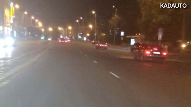 Гонщег на Ленинском пр-те в Калининграде. Ночь с 25 на 26 августа 2018 года. смотреть онлайн