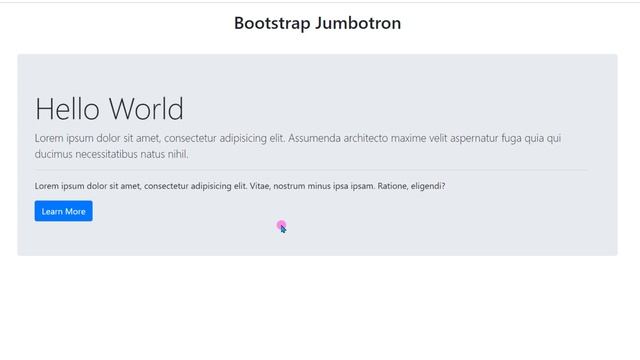 Bootstrap Jumbotron Class Tutorial in Hindi / Urdu смотреть онлайн