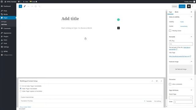 Translate WordPress Website Menu | WPML WordPress Plugin 2021 смотреть онлайн