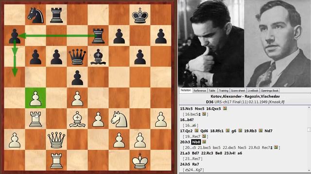 Шахматы. Александр Котов. КЛАССИКА ферзевого гамбита! смотреть онлайн