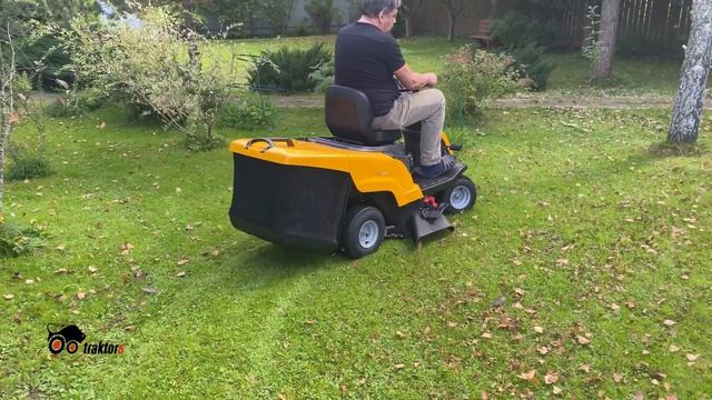 Кошение с боковым выбросом райдером Stiga Combi 1066HQ