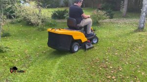 Кошение с боковым выбросом райдером Stiga Combi 1066HQ