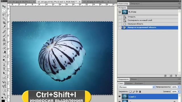 Photoshop CS4 - CS5 - 42.Историческая кисть смотреть онлайн